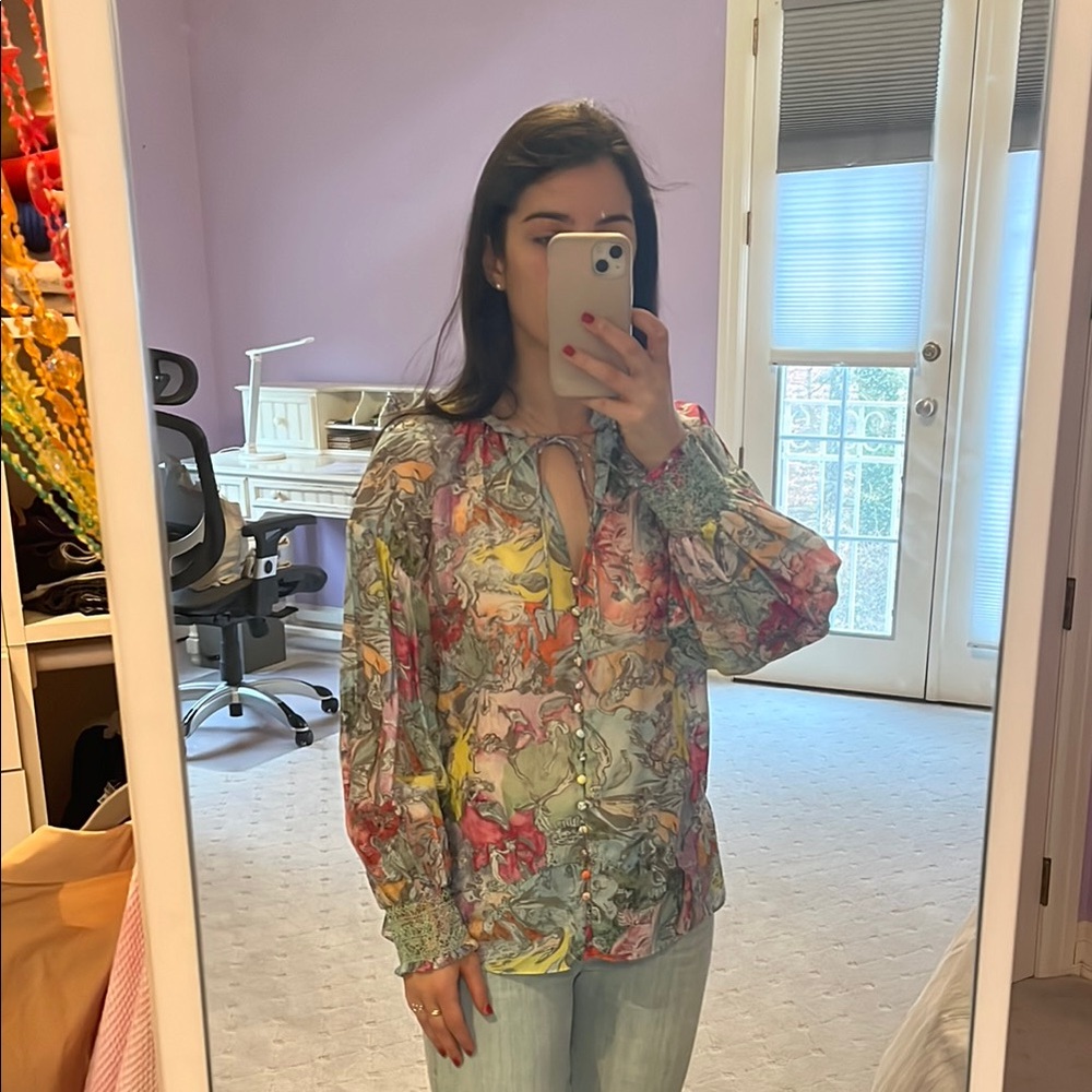 Alice and Olivia Colorful Top